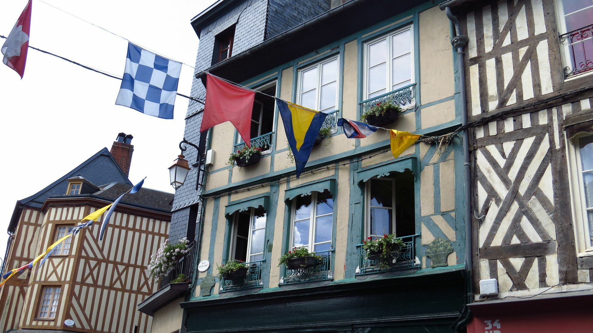 Appartement Galerie Honfleur Exterior foto